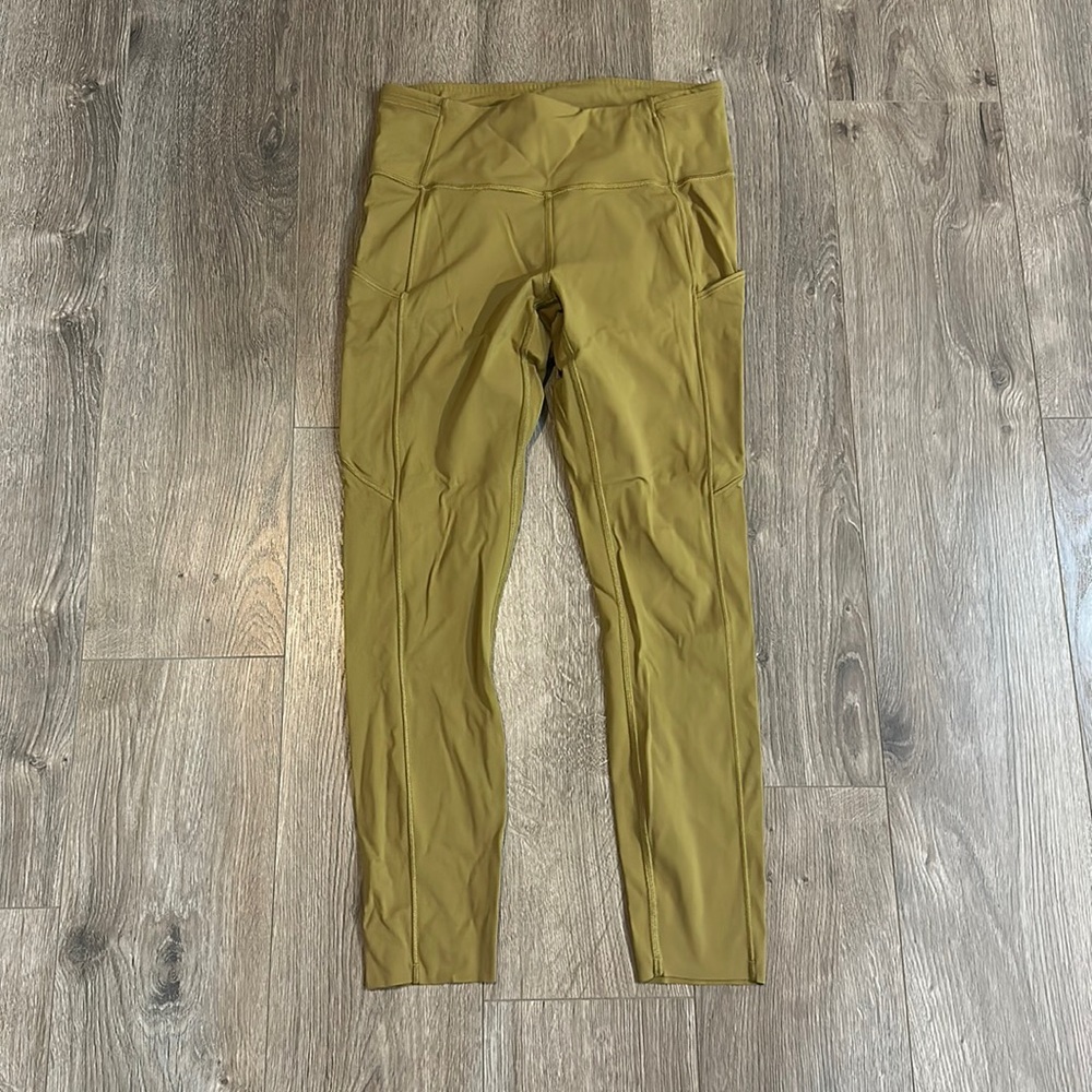 lululemon athletica Olive Green Leggings